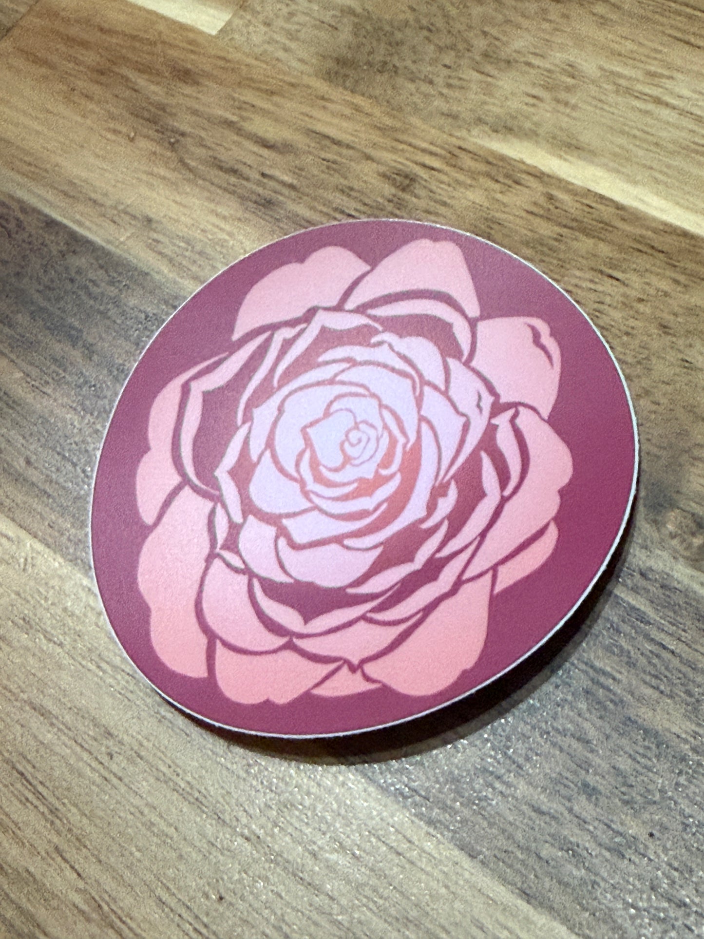 Camellia Flower Sticker