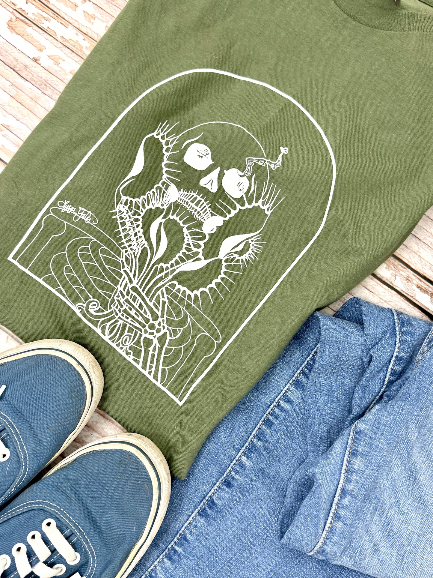 Venus Fly Trap Skele Tee