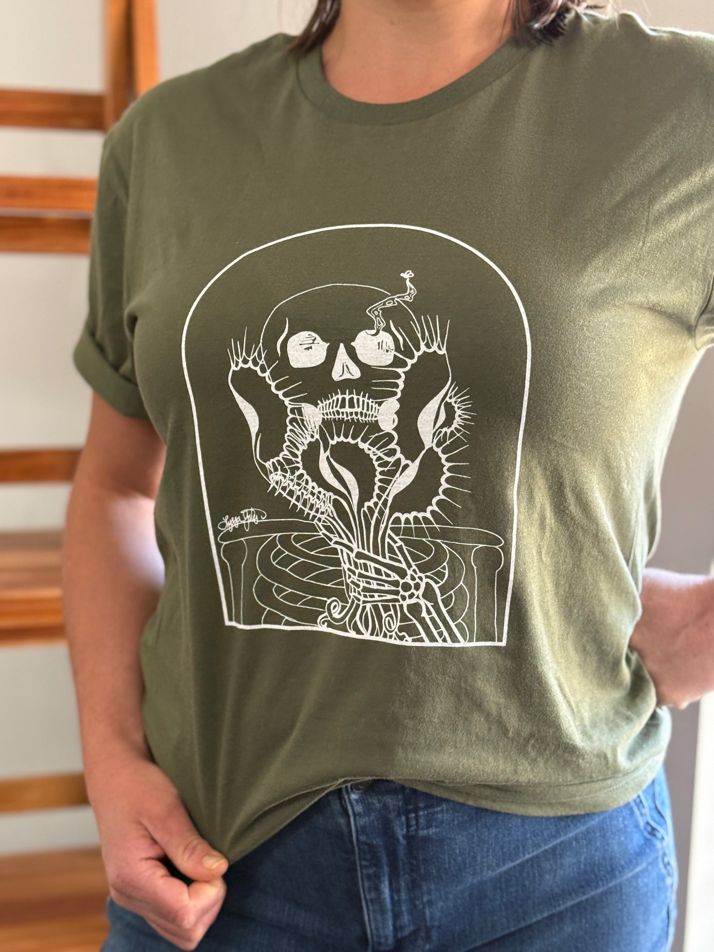 Venus Fly Trap Skele Tee