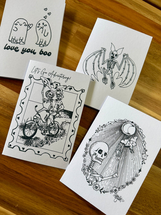 Skele Stationery Set