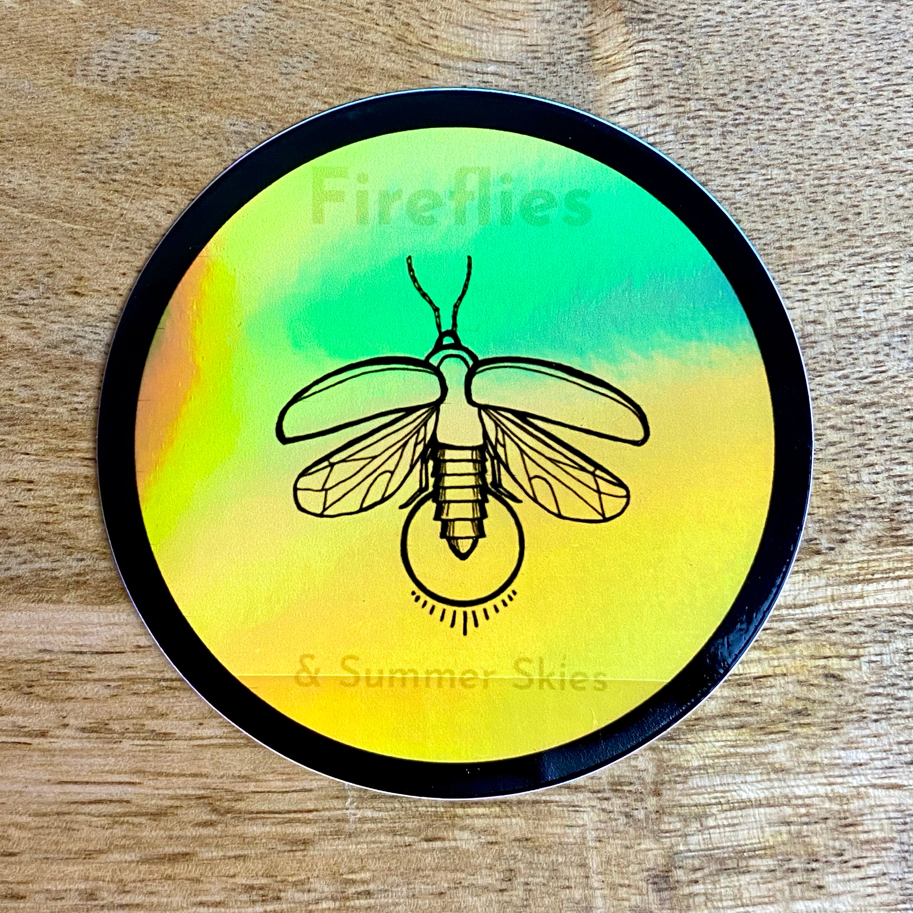 Fire Fly Sticker Stickers – printandparchment