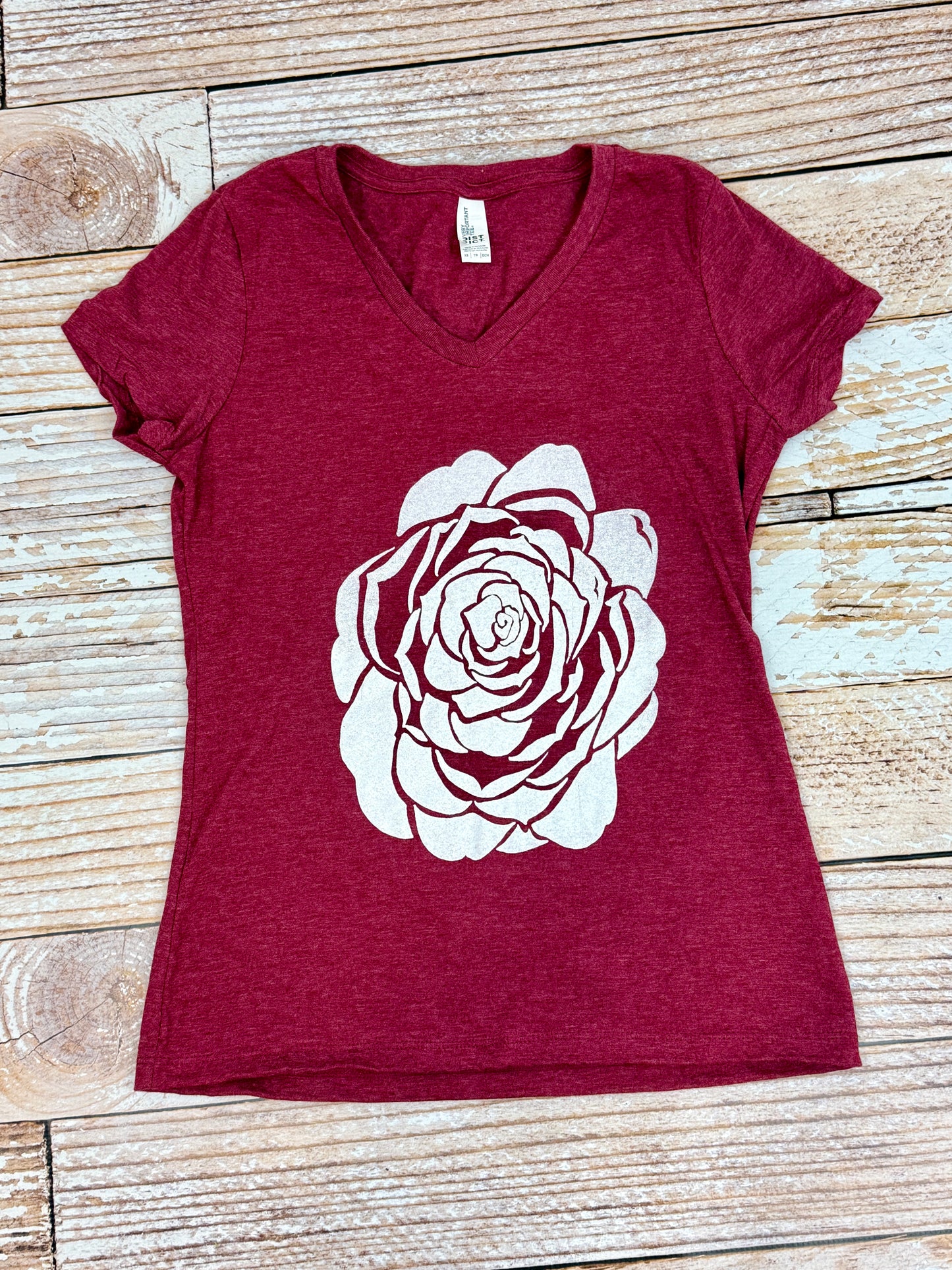 Bold Bloom Camellia Tee