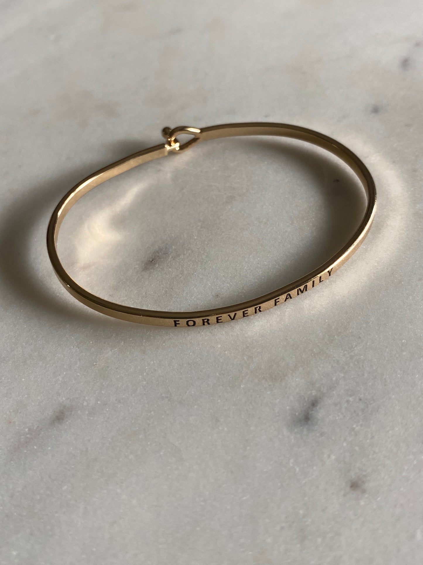 Engraved Metal Bracelet