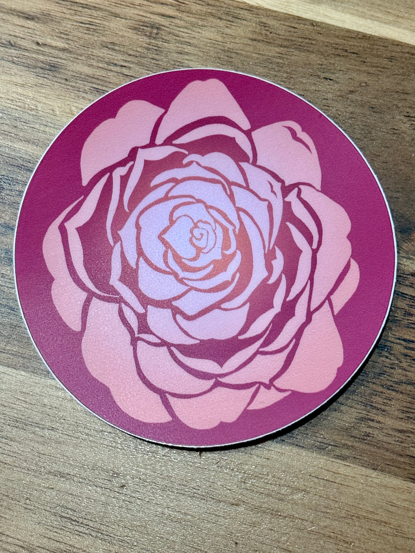 Camellia Flower Sticker