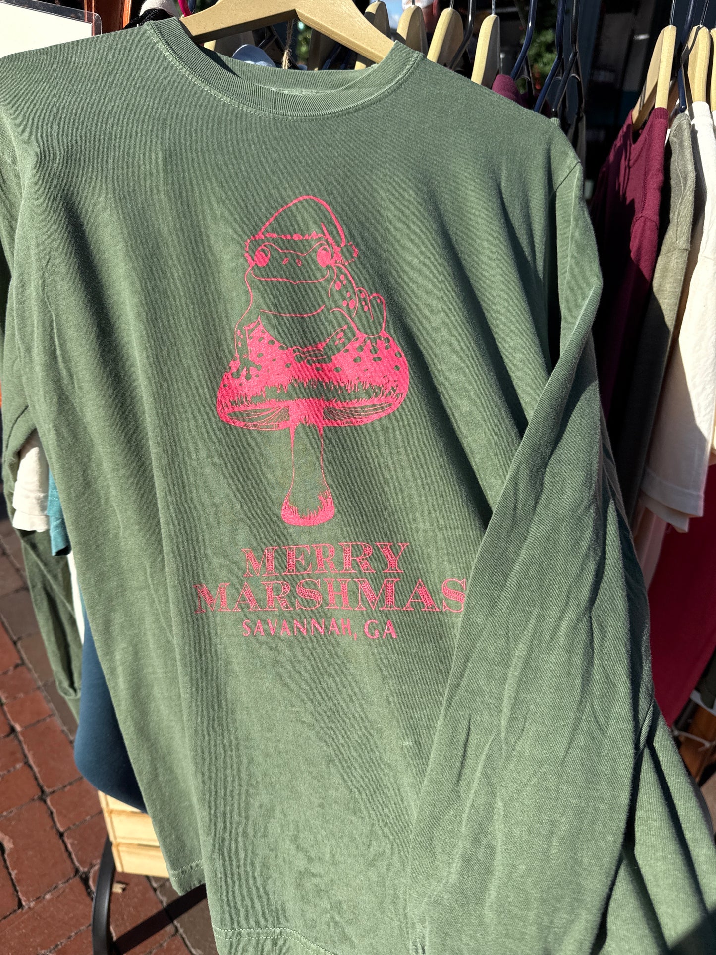 Merry Marshmas Long Sleeve Tee