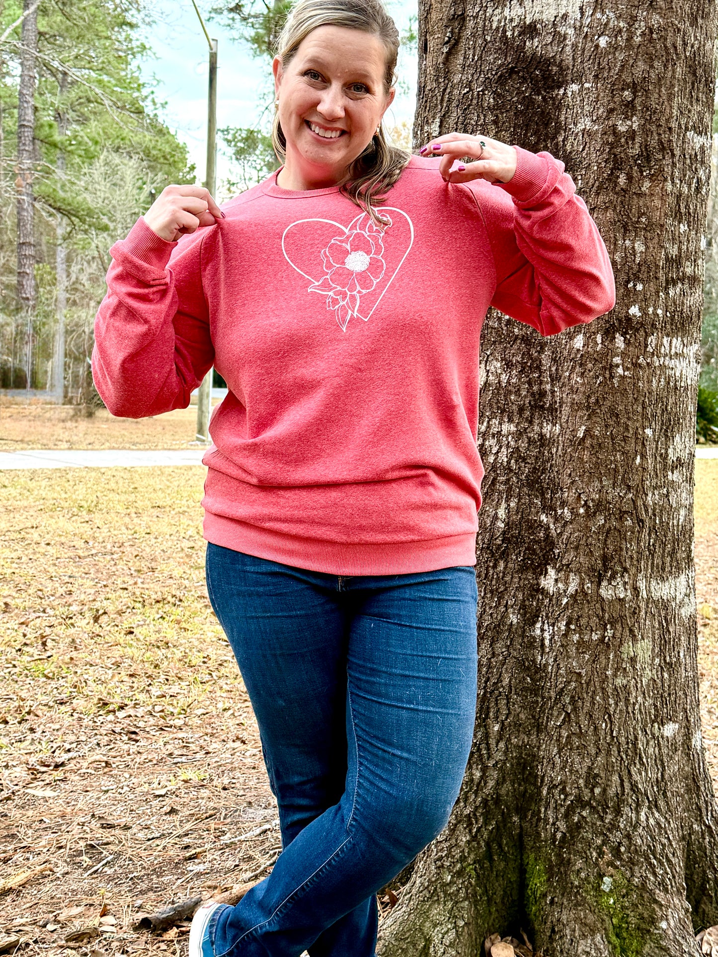 Camellia Love Sweatshirt