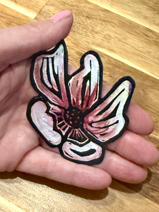 Flower Print Magnet