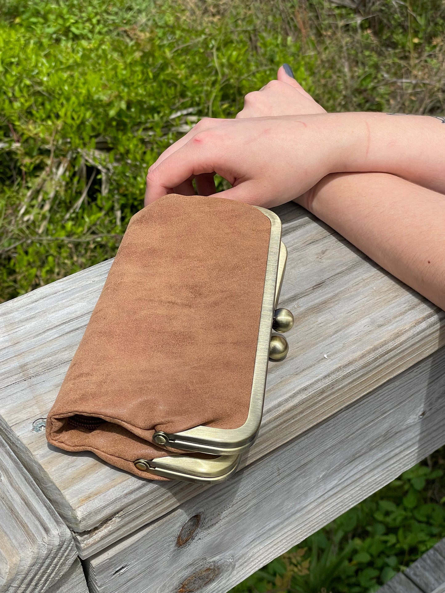 Rustic Radiance Clutch