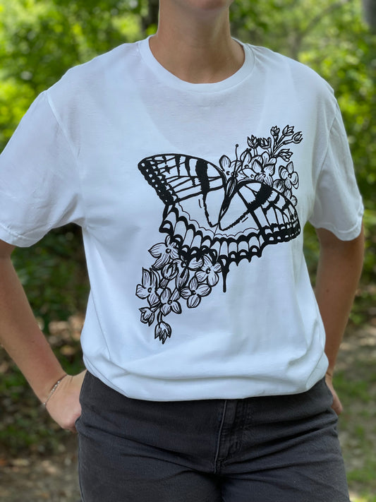 Flower Flutters Tee