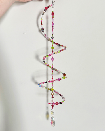 9/25 Craft Class: Beaded Spiral Sun Catchers