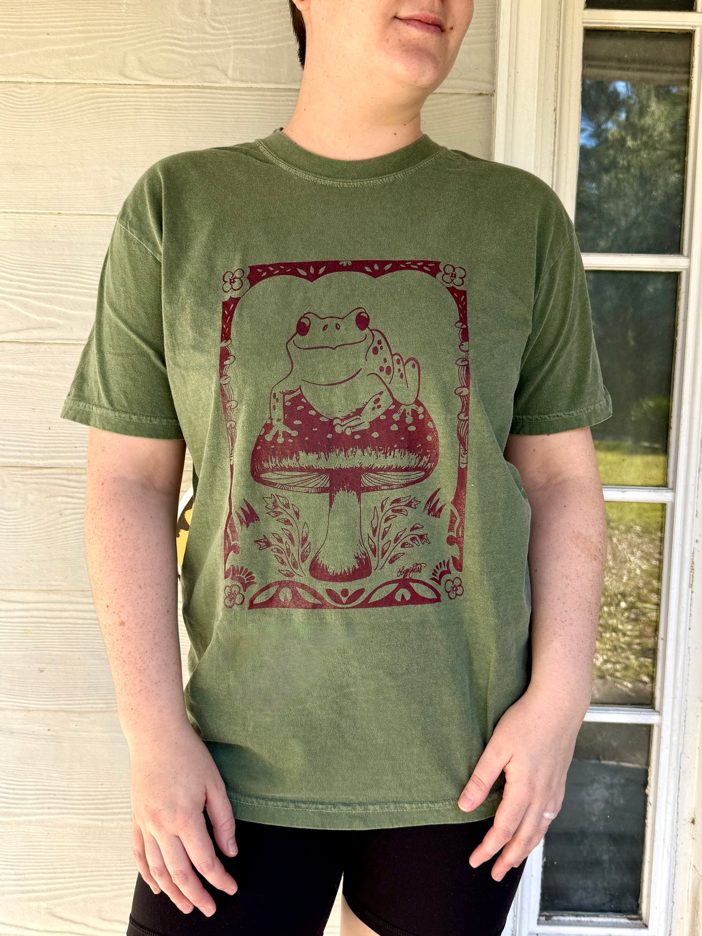 Frog Green Short Sleeve Tee
