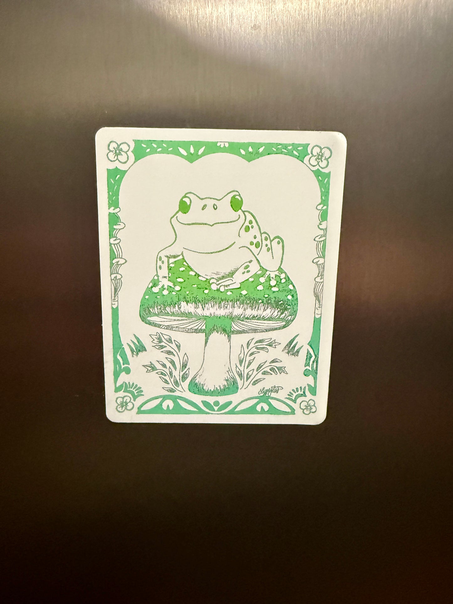 Ribbert Frog Magnet