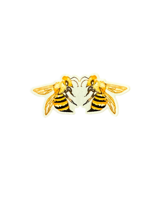 Bee Heart Sticker