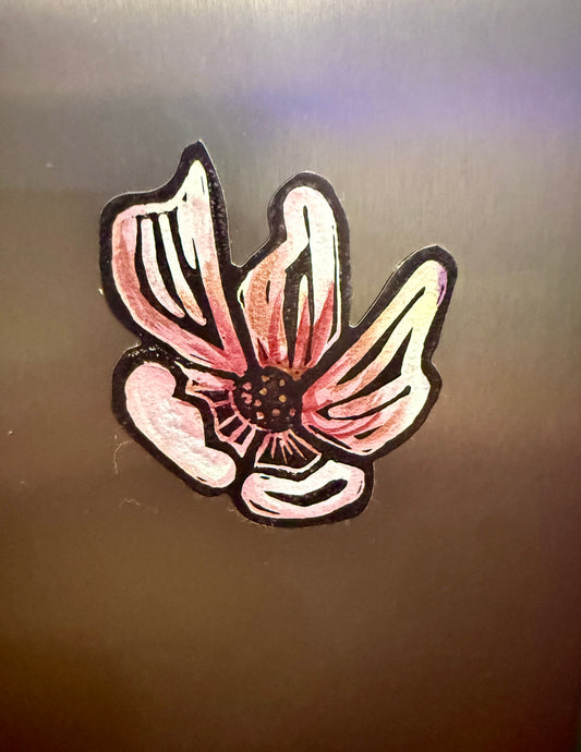 Flower Print Magnet