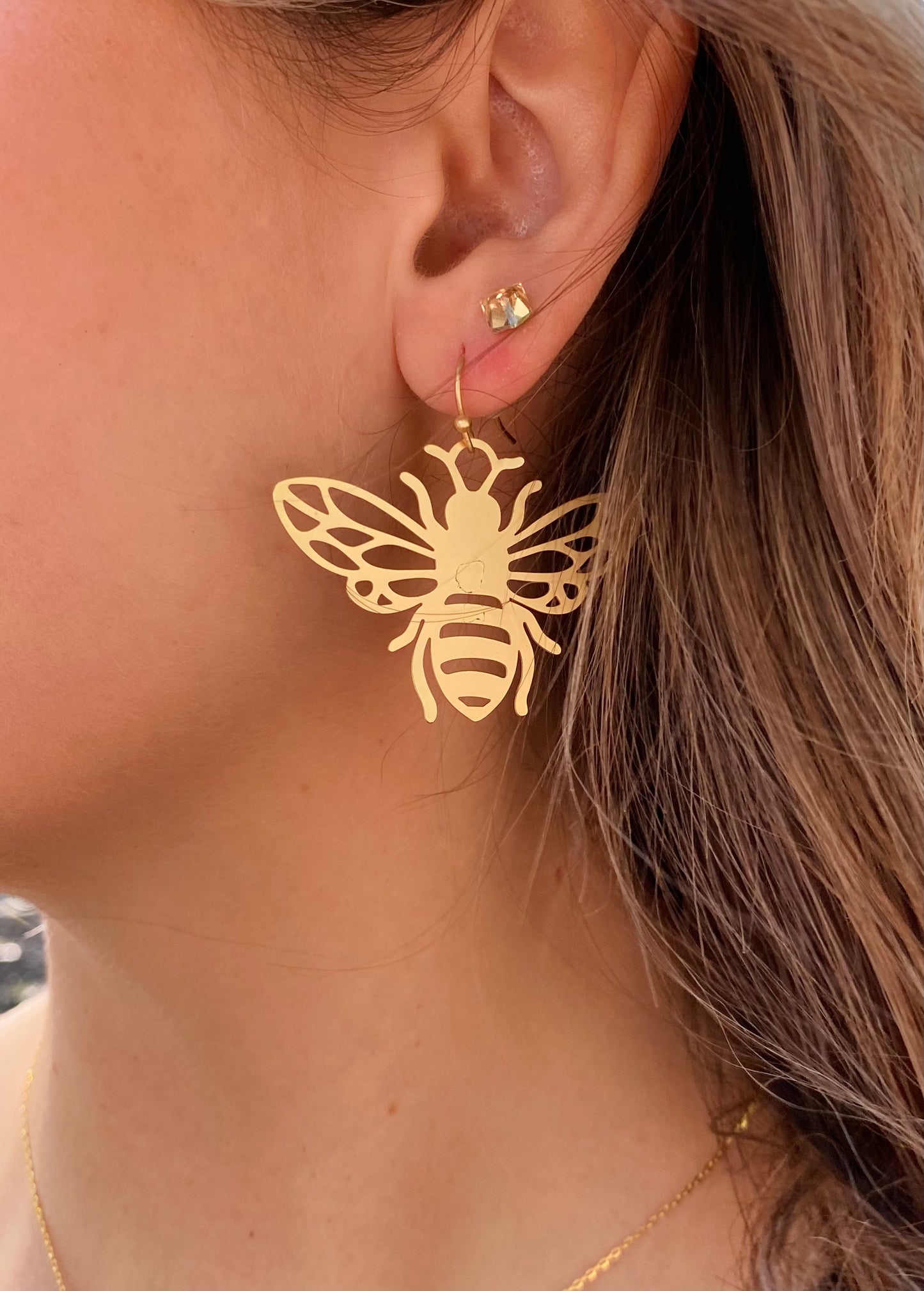 Honeycomb Harmony Earrings