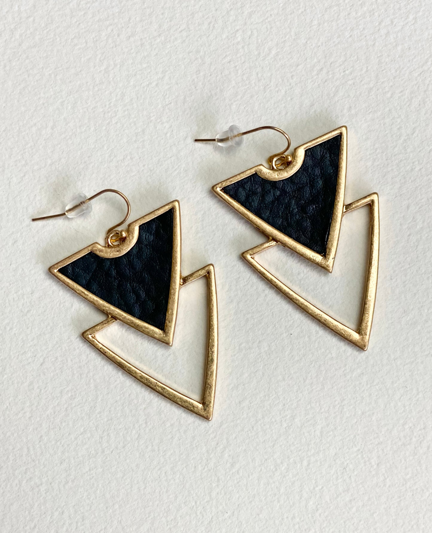 Jet-Set Triangular Dangles