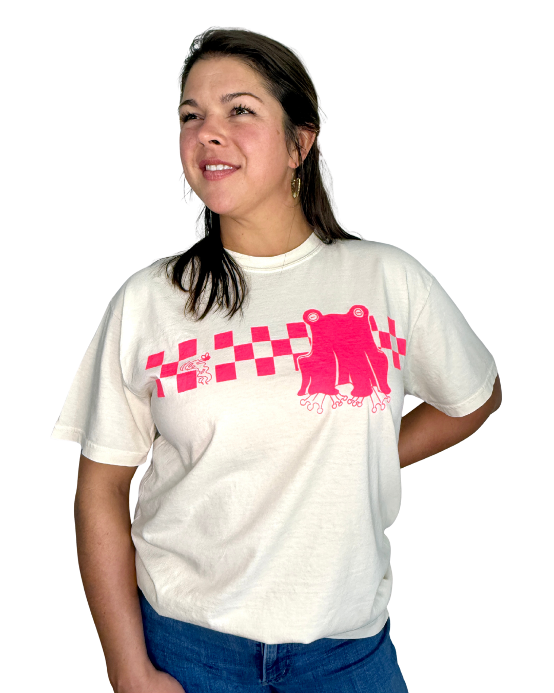 Ghost Checkered Tee