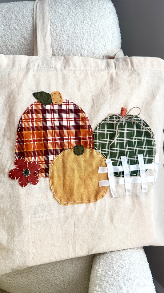 10/2 Craft Class: Pumpkin Patch Tote Bags