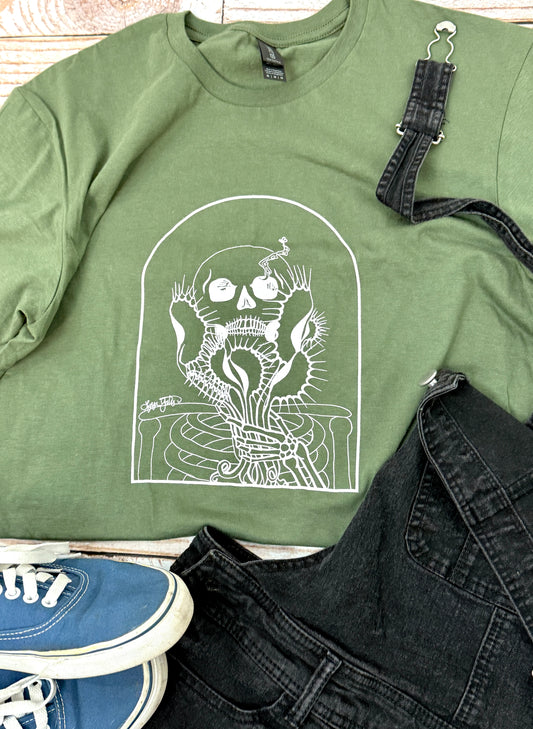 Venus Fly Trap Skele Tee