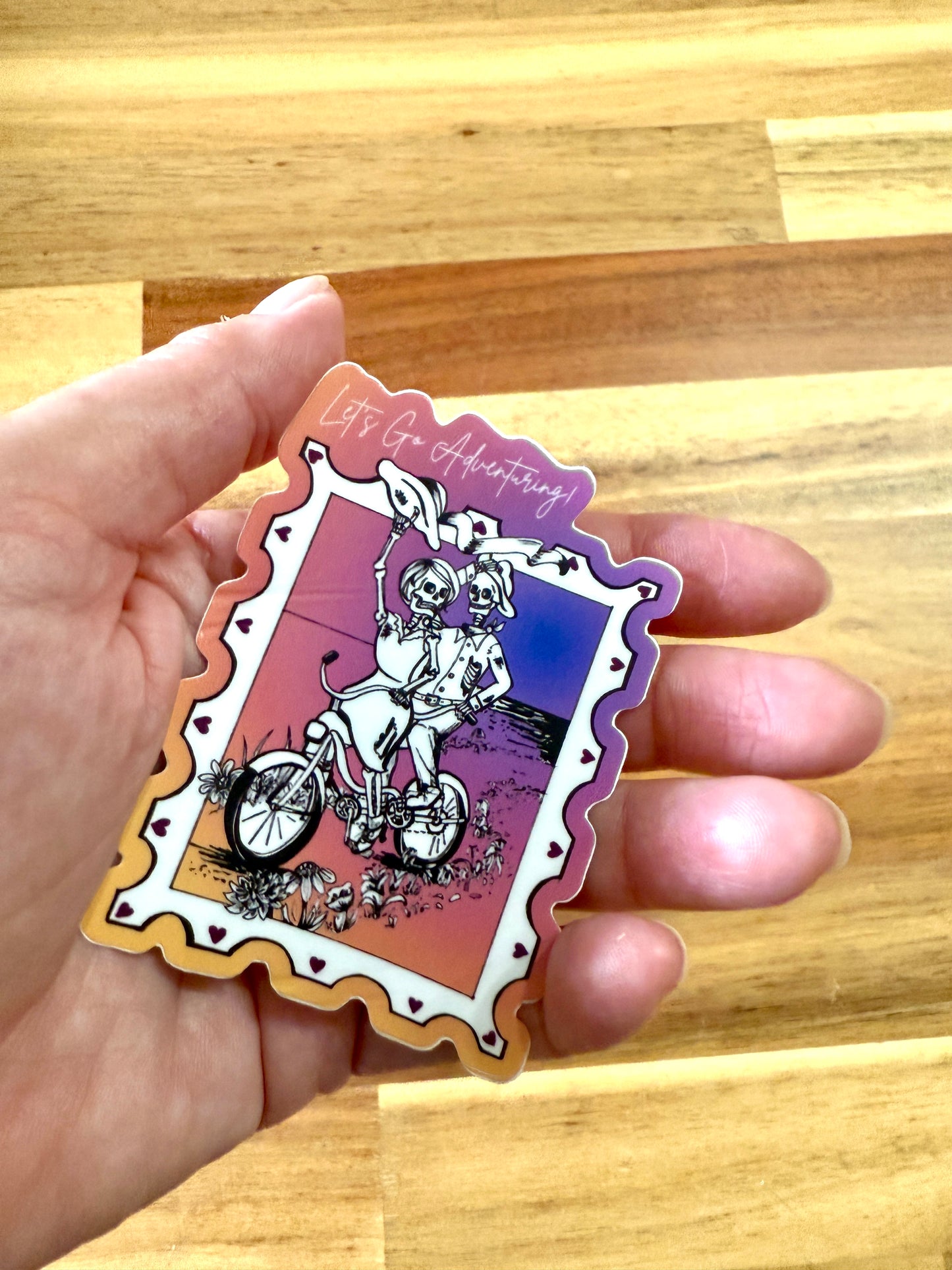 Skele Stamp Sticker