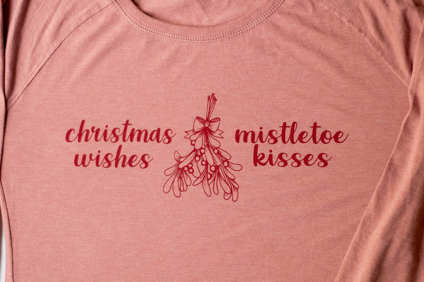 Mistletoe Kisses Long Sleeve Tee