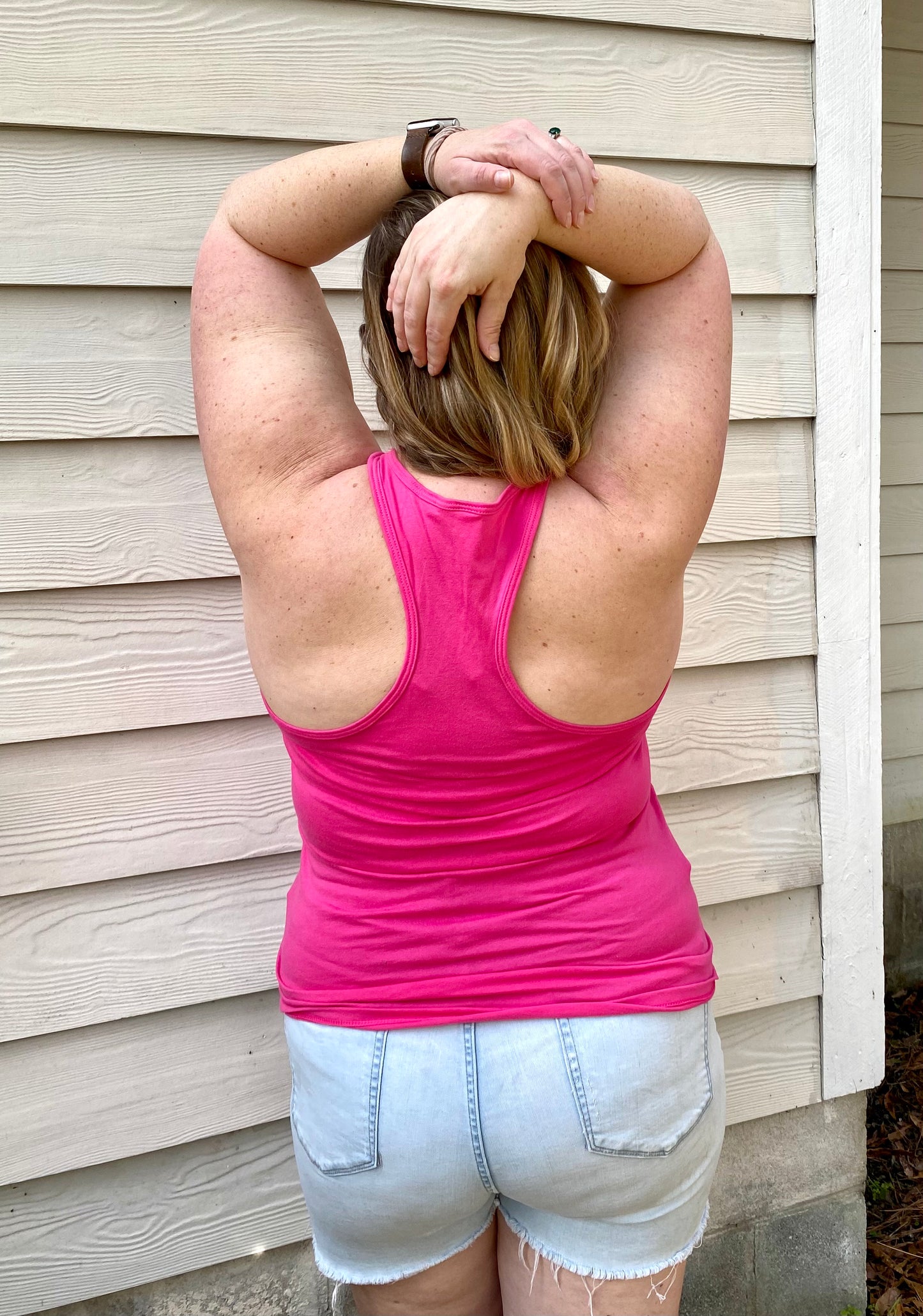 Succulent Pink Tank Top