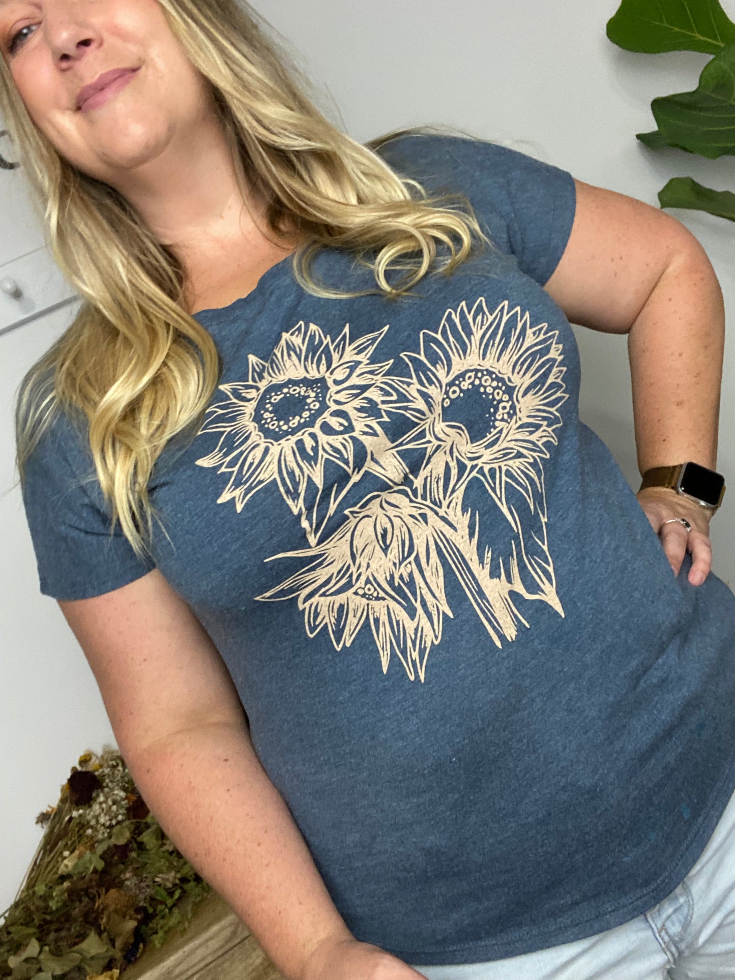 Sunflower Dolman Style Tee